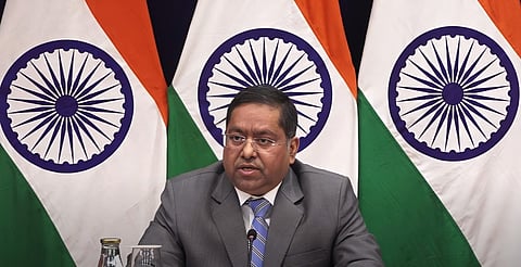 External Affairs Ministry spokesperson Randhir Jaiswal.