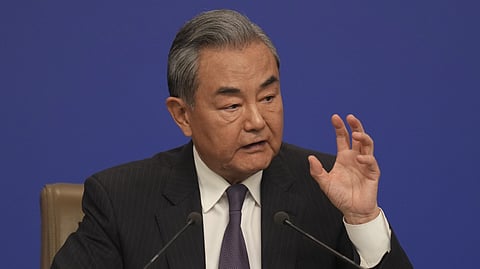 Chinese Foreign Minister Wang Yi.