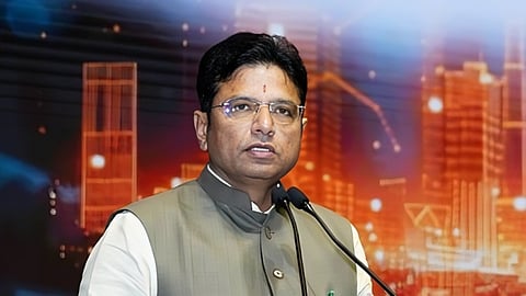 Telangana state IT & Industries Minister D Sridhar Babu.