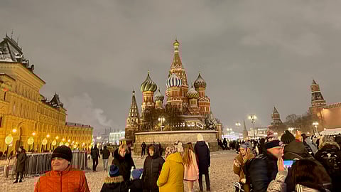Red Square, Moscow.