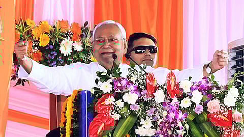 Bihar Chief Minister Nitish Kumar.