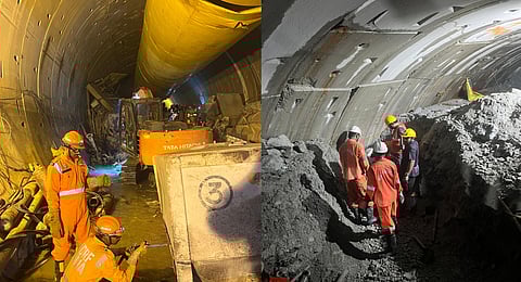 525 personnel are working on relief operations, with dewatering and desilting works in progress.