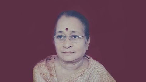 Senior leader and former vice-president of the Odisha Pradesh Congress Committee (OPCC) Sabitri Chowdhury.