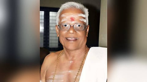 Triprayar Sree Rama Temple’s high priest Brahmasree Tharananelloor Padinjaremana Padmanabhan Namboodirippad