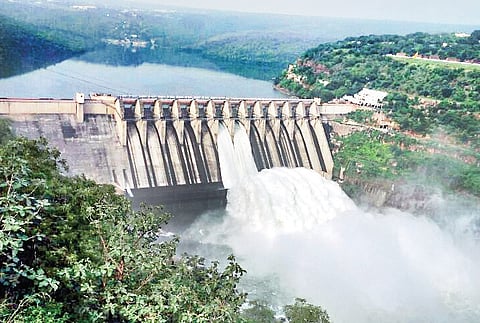Srisailam dam
