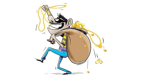 Two bags containing looted jewellery were recovered from their possession.