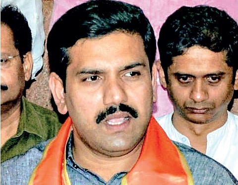 BJP state president BY Vijayendra