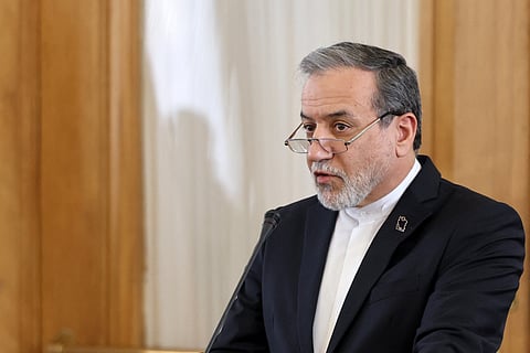 Iran's Foreign Minister Abbas Araghchi