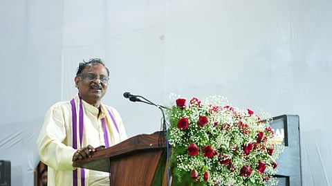 ISRO chairman Dr. V. Narayanan