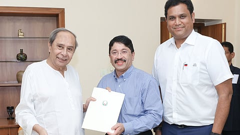DMK delegation, including Industries Minister TRB Rajaa and MP Dayanidhi Maran, meets former Odisha CM Naveen Patnaik on Tuesday to discuss Lok Sabha constituency delimitation issues.