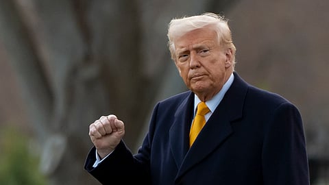 US President Donald Trump