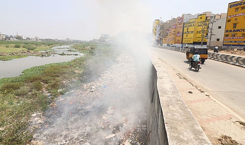 Despite the court's direction to prevent the dumping of garbage in the Vaigai river, the issues continue to prevail in Madurai.