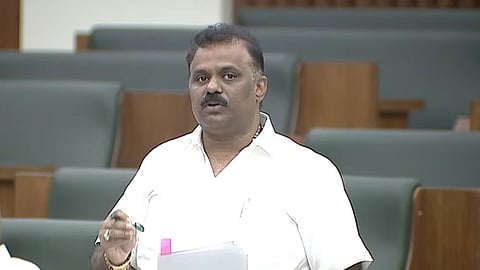 Revenue minister Anagani Satya Prasad