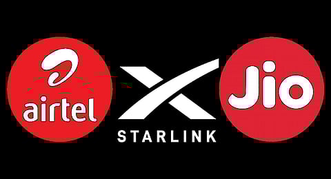 Jio struck a deal with SpaceX on March 12, 2025, to bring Starlink's broadband internet services to India after Bharti Airtel signed a similar partnership deal with the Musk-led company a day earlier.