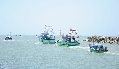 Additionally, Rs 3,000 has been allocated to 2,10,850 fishermen and 2,03,290 fisherwomen to encourage savings during the lean fishing period.