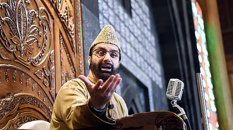 Hurriyat Conference chairman Mirwaiz Umar Farooq.