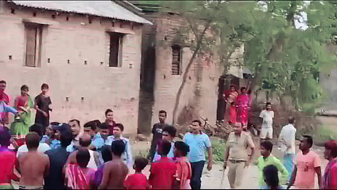 The clash happened in the Sainthia police station area on Friday evening