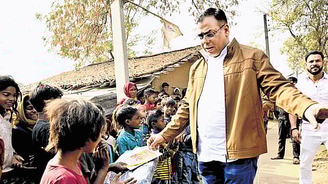 When off duty, Prakash would visit villages and hamlets mostly inhabited by tribals in the Maoist-infested districts where he served as the police chief.