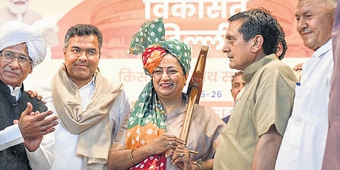 Rekha Gupta's remark came during a memorial service for former Delhi Chief Minister Sahib Singh Verma, who was also Verma’s father.