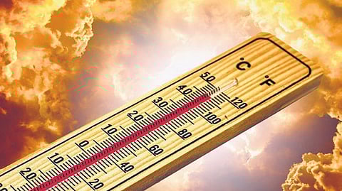 The IMD stated that dry weather would prevail for the next four days, after which the state may experience light rain or thundershowers.