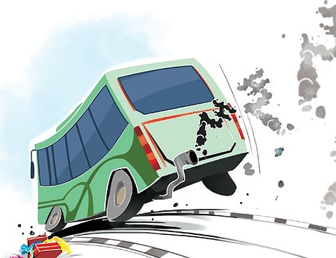 The tax on a seven-seater vehicle has risen from Rs 1,960 to Rs 2,450, while the tax for a 49-seater bus has jumped from Rs 33,320 to Rs 44,100.