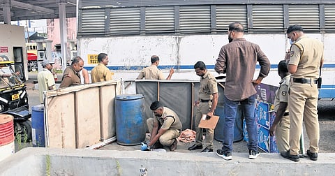 Police prepare inquest report after a man was found crushed to death at KSRTC bus stand in Kochi