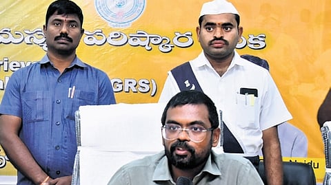 Krishna District Collector DK Balaji.