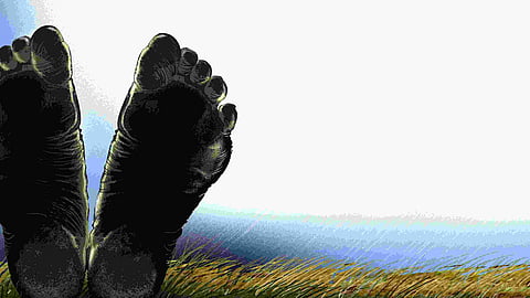 Raj Kumar alias Raju, 29, the driver of the excavator, was wearing earphones and could not hear the screams of the people to stop his vehicle.