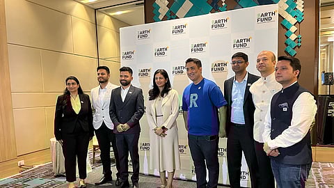 Nirupa Shankar, Joint MD, Brigade Enterprises and Abhijeet Pai with others at launch of Earth Fund