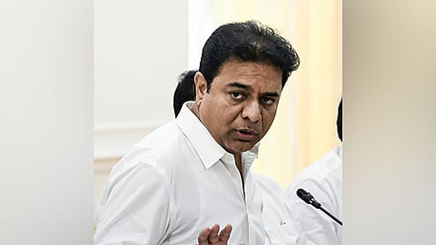 In the tweet, KTR referred to Revanth Reddy as a "Cheap Minister" and a "Delhi Ghulam."