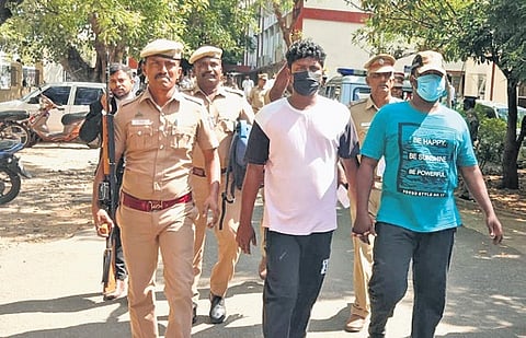 On Thursday, two suspects surrendered at the Erode JM 3 court
