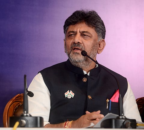 Karnataka Deputy CM D K Shivakumar.