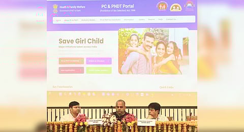 The launch took place during a state-level workshop on the effective implementation of the PC & PNDT Act at the Delhi Secretariat.