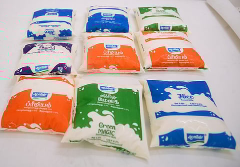 Minister T Mano Thangaraj didn't say when the milk cooperative will achieve the increased procurement target.