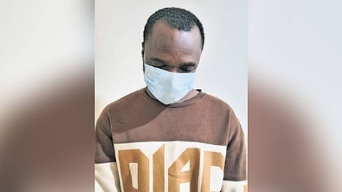 The accused - 31-year-old Djedje Raymond alias Chijioke John Okoye.