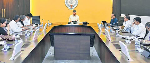CM Nara Chandrababu Naidu chaired a meeting on summer action plan