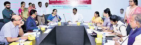 Social Welfare Minister Dola Sri Bala Veeranjaneya Swamy assured pension benefits to all eligible beneficiaries at a meeting in Velagapudi on Monday