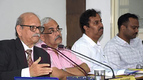 Karnataka Regional imbalance remediation committee Chairman and an economic expert Prof. M.Govinda Rao during divisonal level meeting held earlier this year.