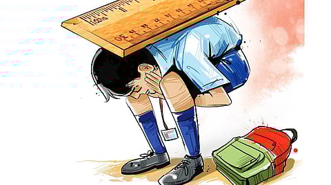 Corporal punishment.