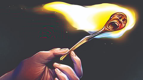 On Sunday, March 23, the neighbours found the victim on fire and was battling for life.