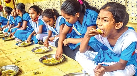 Mid-day meal scheme.