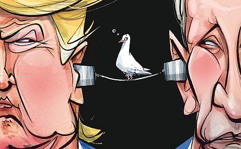 A détente struggling to be born