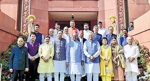 INDIA rallies behind Rahul on ‘LoP not allowed to speak’