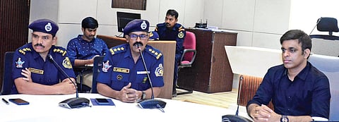 A review meeting on the functioning of OCTOPUS (Organisation for Counter-Terrorist Operations) was held at the Collectorate in Visakhapatnam on Thursday
