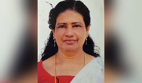 Ernakulam district panchayat vice-president Elsie George