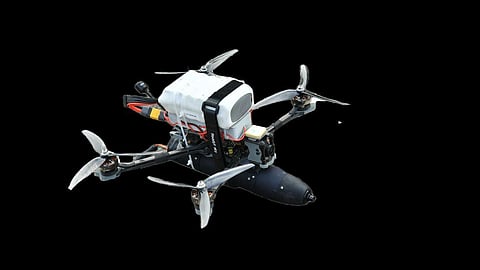 The armed First-Person Views drones developed by the Indian Army.