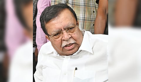 Cooperation Minister KN Rajanna
at an event in Bengaluru on
Thursday.