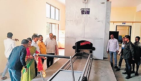 Though the facility was inaugurated six months back, it was not operational due to lack of trained staff to run it.