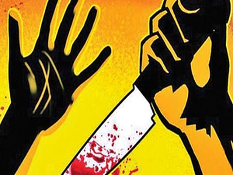 Mohanapriyan allegedly attacked her with a knife, inflicting serious injuries on her neck, abdomen and right arm and then attempted to take his own life and sustained injuries on his neck and left hand, police added.
