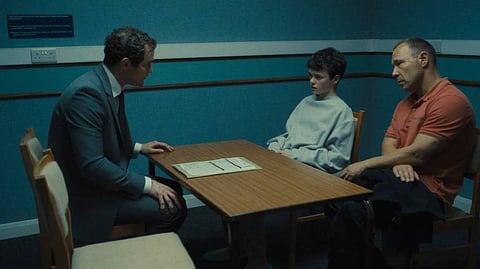 Scene from Netflix's hit show 'Adolescence'.